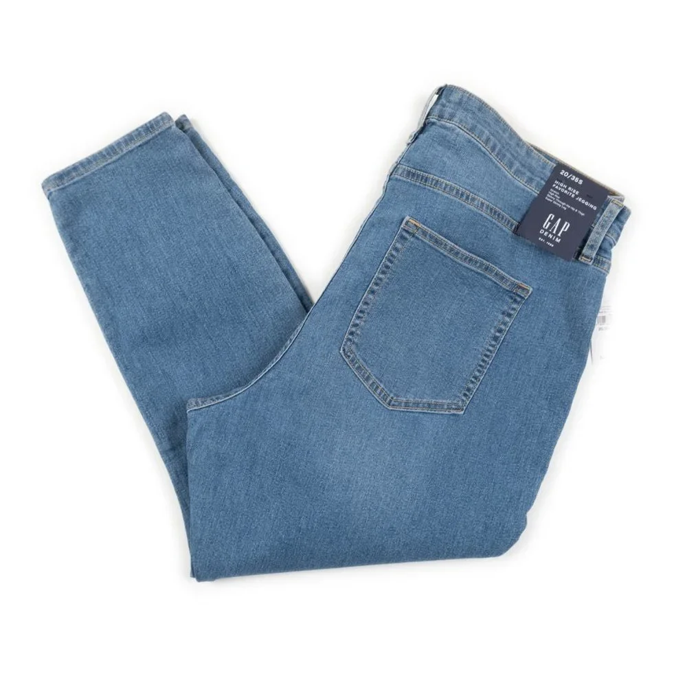 NEW GAP High Rise Favorite Jegging stretch jeans size 20